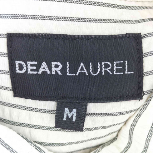ディアローレル DEAR LAUREL ストライプ S/S BDシャツ メンズ JPN:M